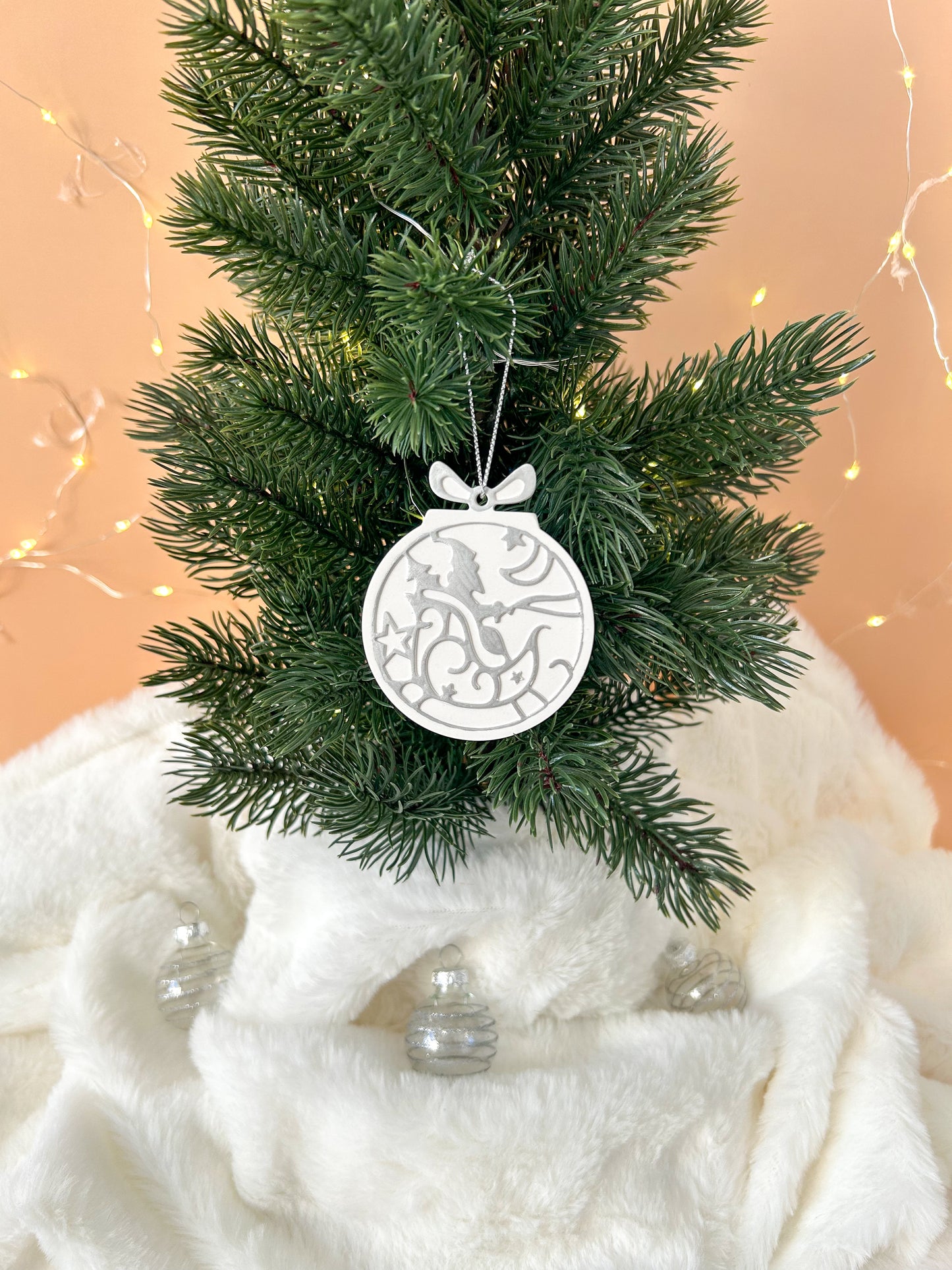 Boule de Noël éclats du Nord (Lot de 8)