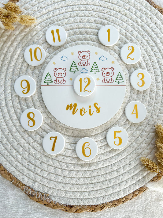 Carte étape OURSON sapins