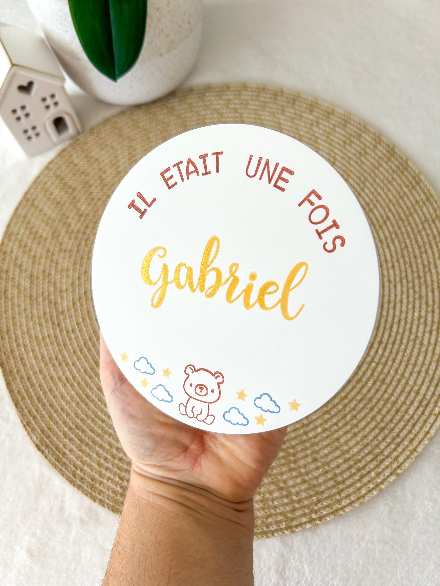 Carte naissance OURSON