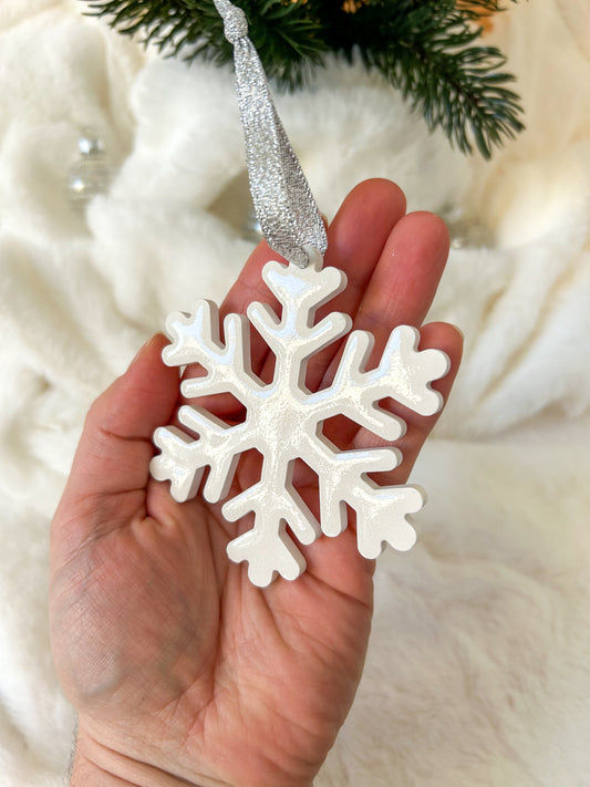 Boule de Noël flocons rêve de neige