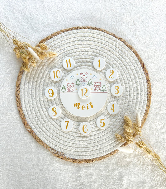 Carte étape OURSON sapins