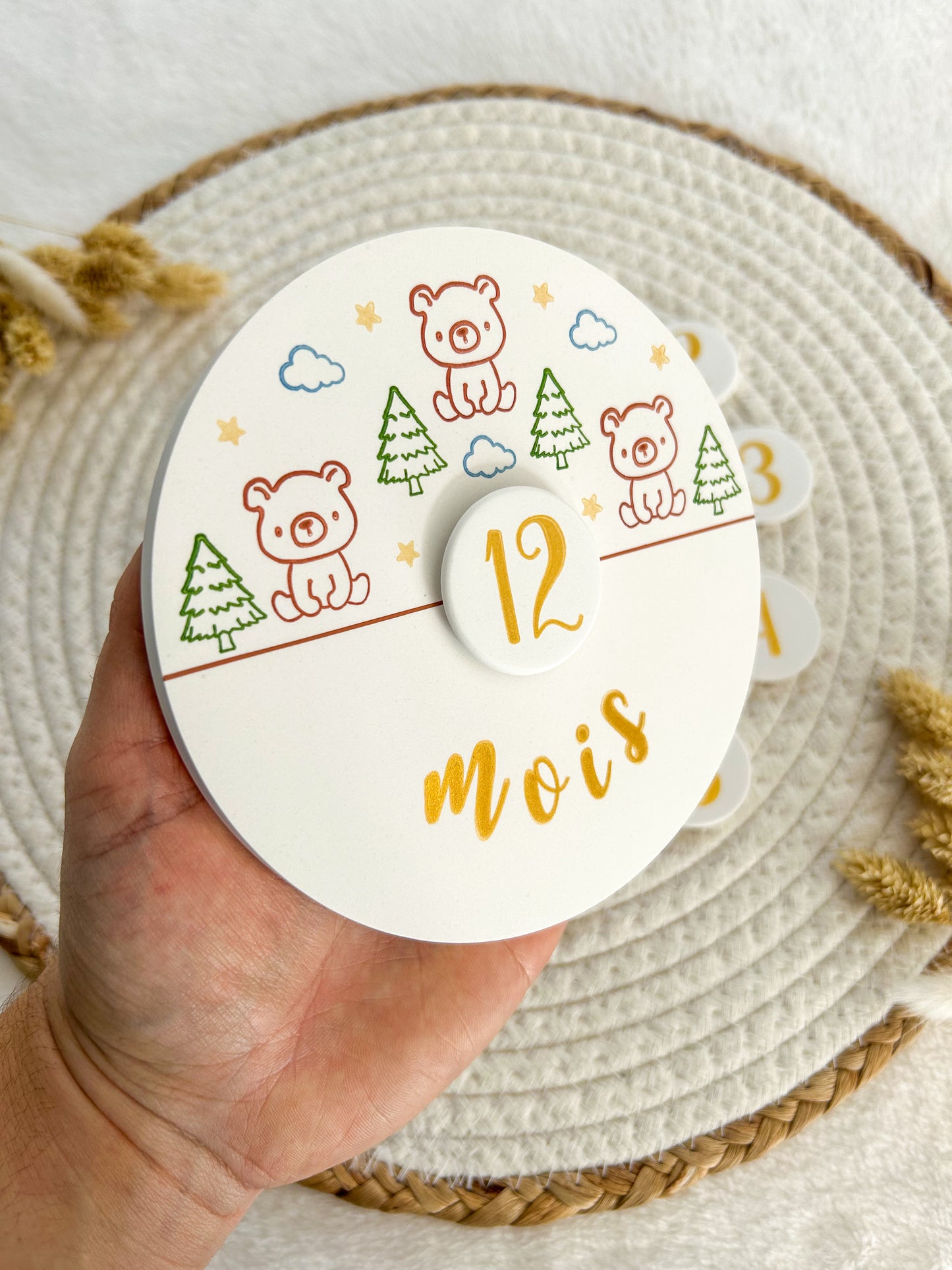 Carte étape OURSON sapins