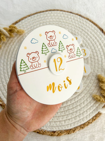 Carte étape OURSON sapins