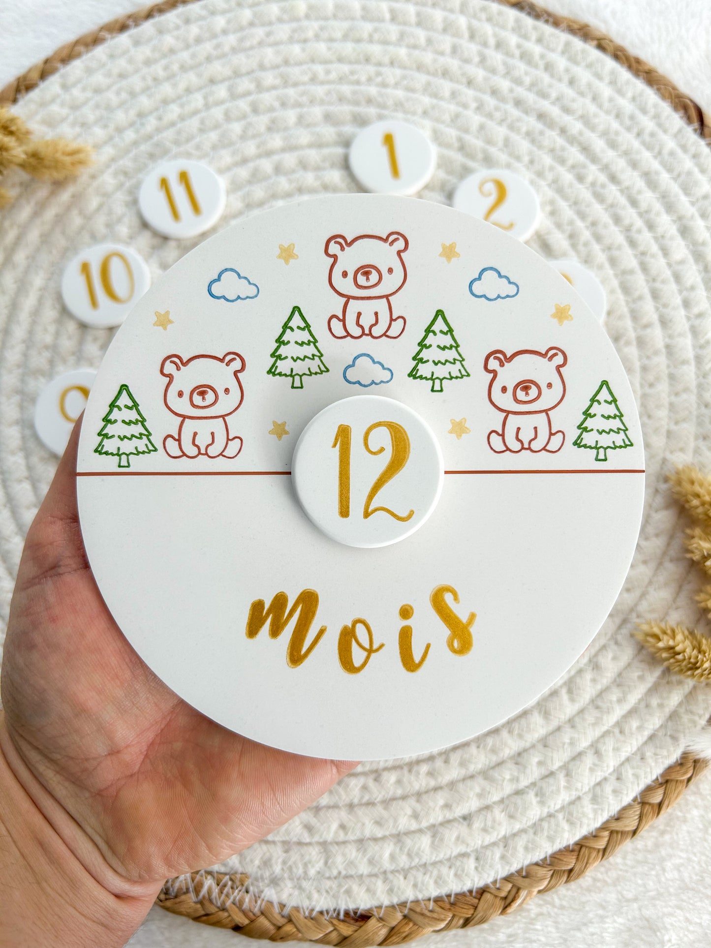 Carte étape OURSON sapins