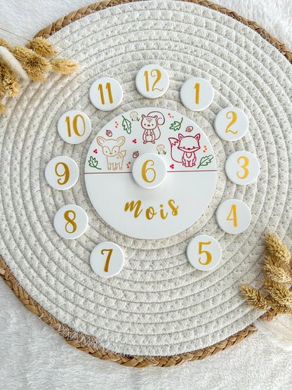 Carte étape FORÊT