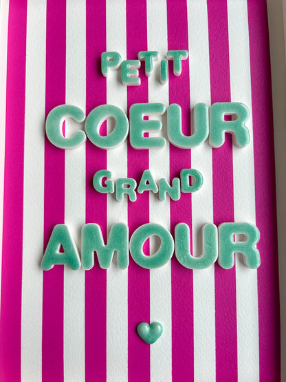 Petit COEUR grand AMOUR