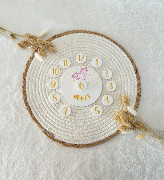 Carte étape LICORNE papillons