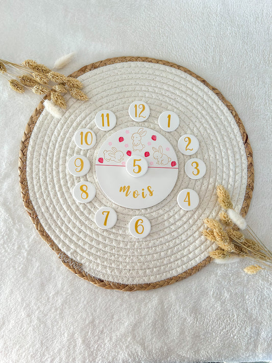 Carte étape LAPINE fraises