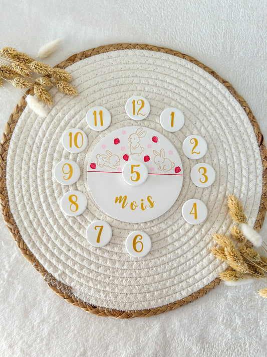 Carte étape LAPINE fraises