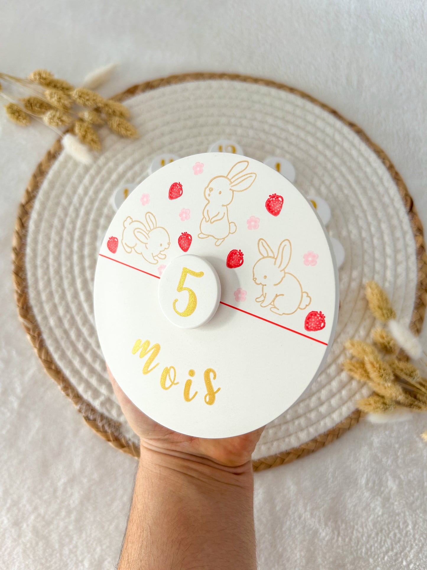 Carte étape LAPINE fraises
