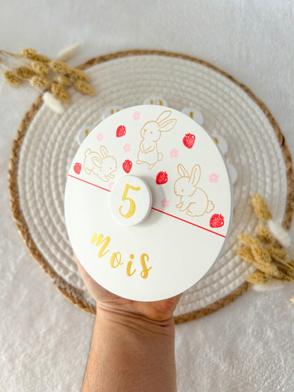 Carte étape LAPINE fraises