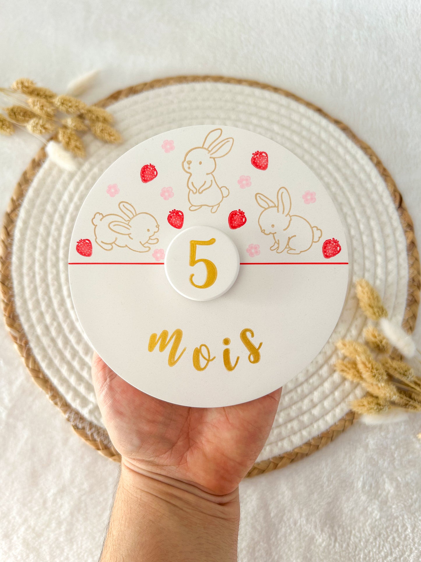 Carte étape LAPINE fraises